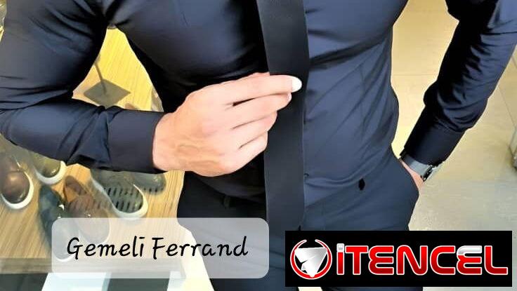 Pantalon negro de vestir