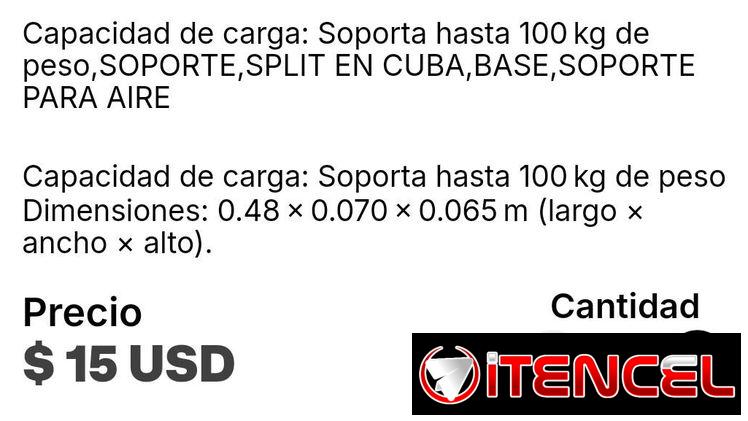 Soporte o base para Split