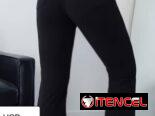 Pantalones negros, anchos