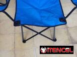 🏖Sillas de playa plegables nuevas, con su bolsa se traslado colores rojo y azul