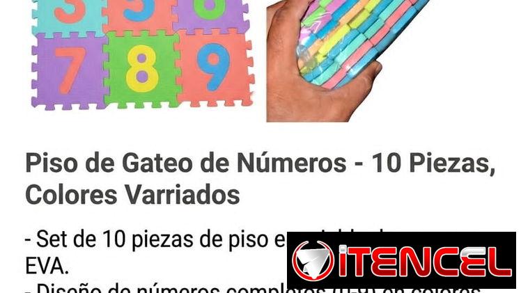 Piso de gateo de 10 piezas