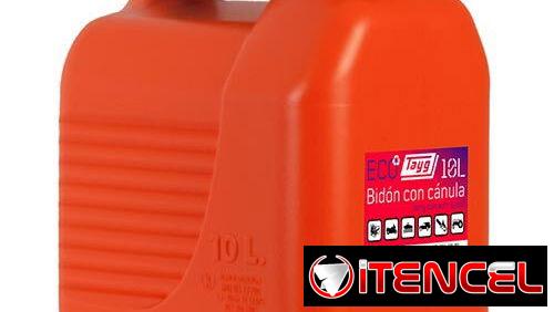 BIDON TANQUE PARA GASOLINA O PTROLEO CON CANULA 20L