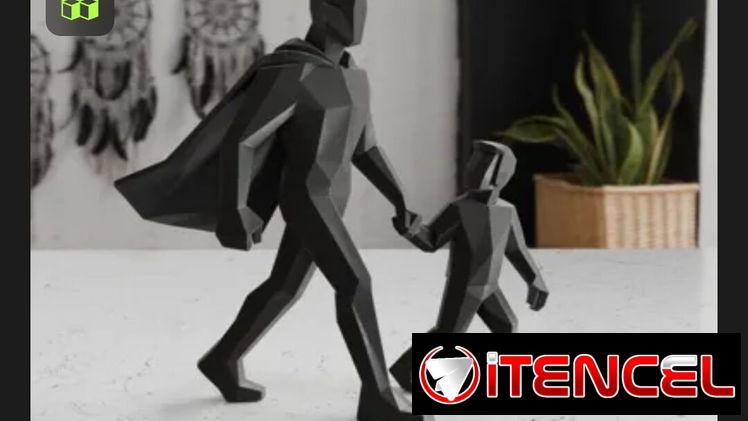Regalo para el día de los padres impresión 3d