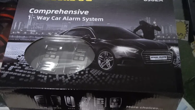 Alarmas steel mate de 2 vías y 1 vía para motos