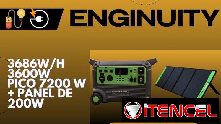 Enginuity + PANEL solar de 200 w