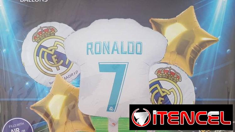Set 5 Globos Real Madrid