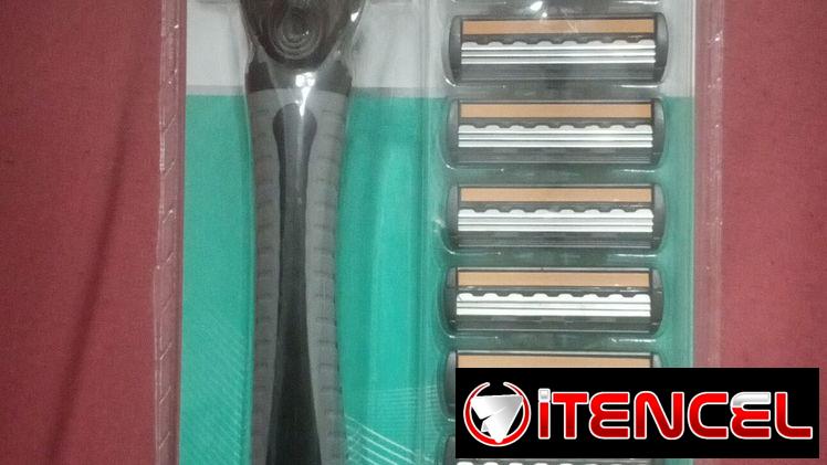 Máquina de afeitar y 10 repuesto