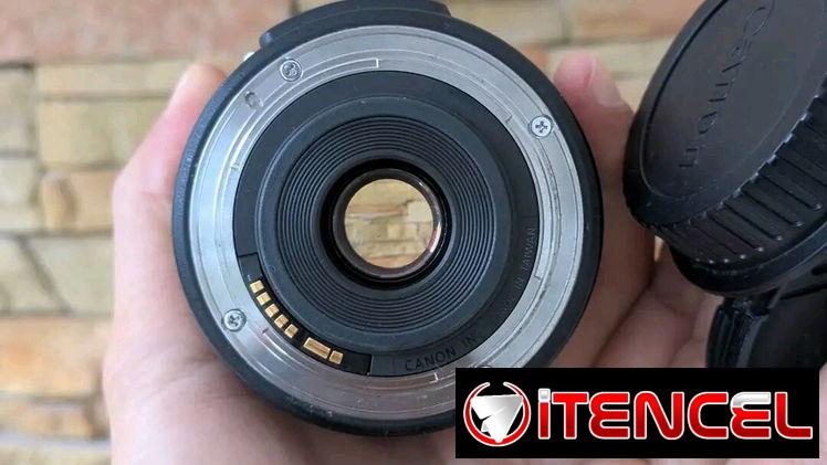 lente canon EFS 18-135mm IS STM + accesorios
