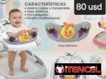 Andadores,palanganas, mecedoras,cunas y carrusel