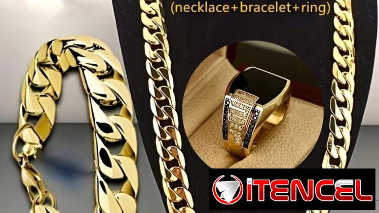 Cadena + Manilla+ anillo . Fantasia
