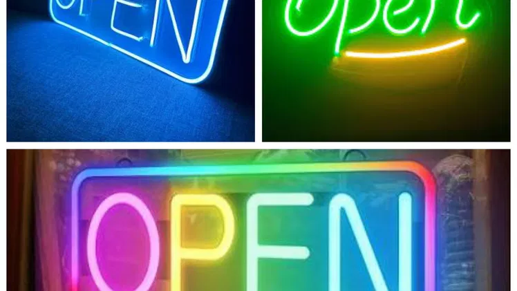 Carteles Open o Abierto para su Local