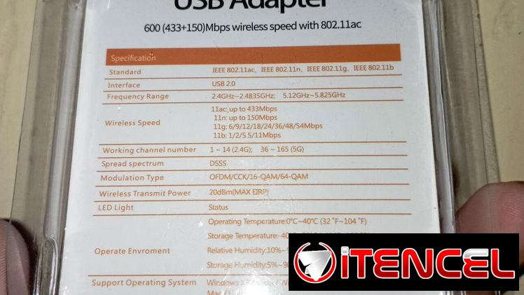Adaptador wifi dual band