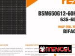 PANELES SOLARES 650W BIFACIALES