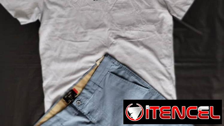 Shorts de vestir de hombre .  Elastiza !!!