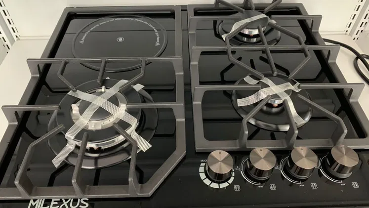 Cocina de gas e infrarrojo