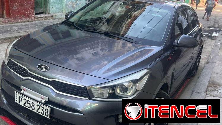 Vendo o negocio Kia Río, 2019 pintura de fábrica muy bueno el carro