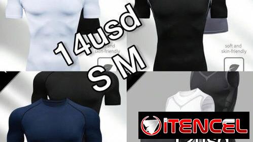 pullovers y camisetas de compresión
