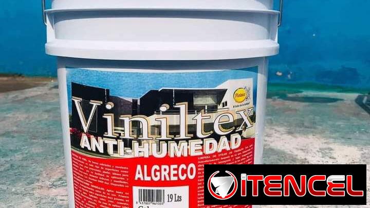 PINTURA VINIL ACRÍLICA ANTIHUMEDAD PARA EXTERIORES Y INTERIORES ORIGINAL SELLADA DE GAMA ALTA DE NACIONALIDAD ESPAÑOLA