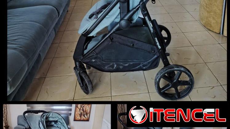 Cochecito de bebé 2 en 1 con modo moisés, Mompush Wiz