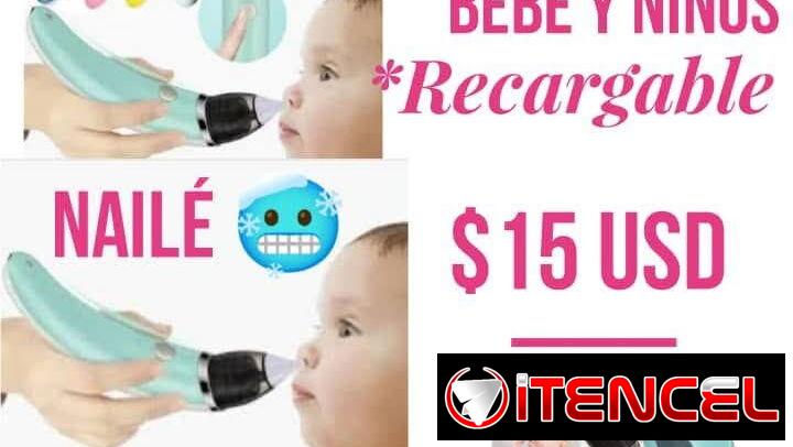 Aspirador nasal para bebés y niños