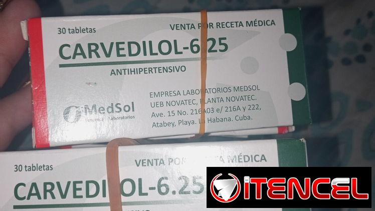 Carvedilol 400…. MN el blister