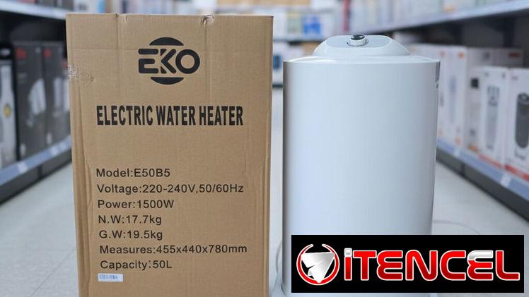 Calentador de Agua 50 LTS 220V marca EKO *PRECIO 170 USD*