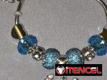 Pulsera de Stitch, imitación Pandora