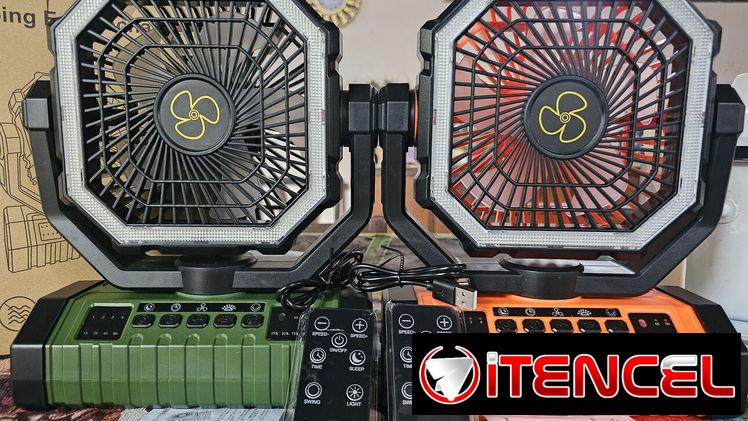 Ventiladores recargables Modelo X11 de 20 000 mAh.