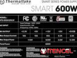 Thermaltake Fuente de alimentación inteligente – 600W, 80 Plus, blanco, PFC activo, S/Cable