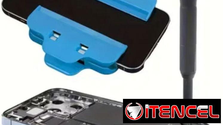 Pinzas plásticas azules ajustables para la reparación de pantallas