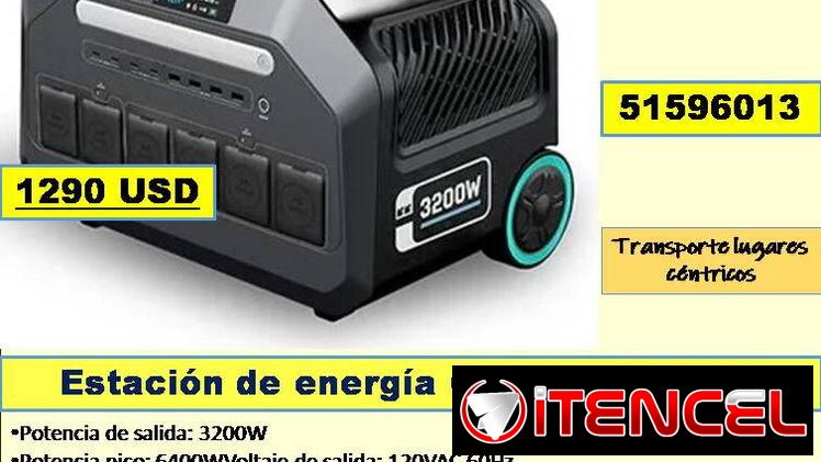 PD-613-Estación de energía Genercell P3200….1290….51596013…….transporte lugares centricos