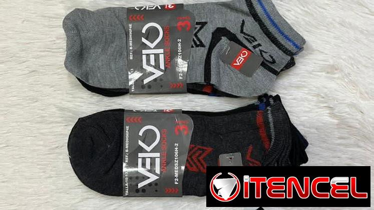 Set de 3 pares de medias en 700 cup