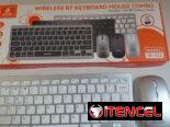 Combo inalámbrico de teclado y mouse nuevo en caja. Mensajería opcional