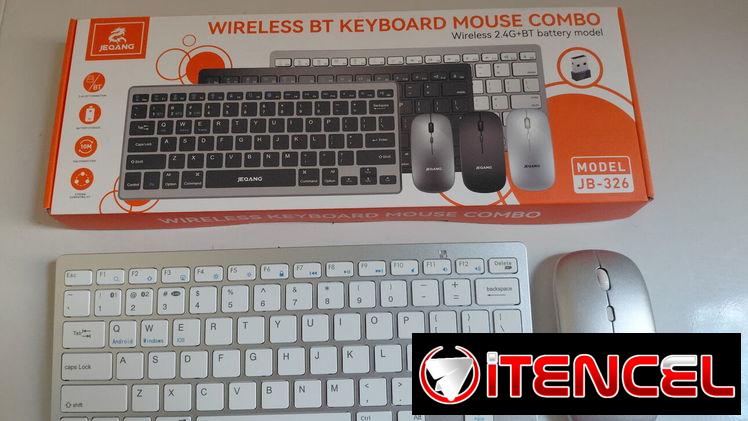Combo inalámbrico de teclado y mouse nuevo en caja. Mensajería opcional
