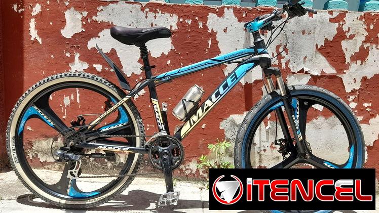 Bicicleta modificada shimano de llantas de paleta
