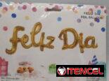 Cartel inflable Feliz Día, Feliz cumpleaños, bienvenido, bienvenida