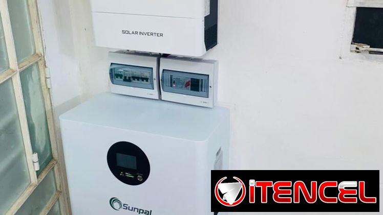 Kit de 6kw en inversor con 15kw en bateria