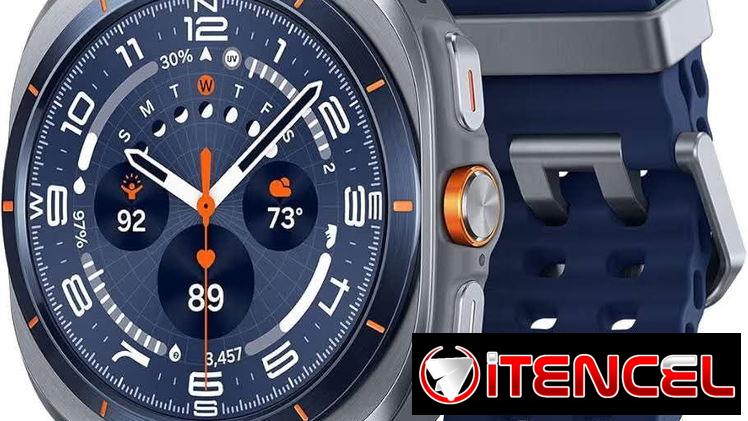 410usd Samsung Galaxy Watch Ultra (2025) 47mm Bluetooth Smartwatch, Carcasa de Titanio, Entrenamiento Avanzado del Sueño