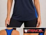 Camisetas y shorts deportivos para mujer