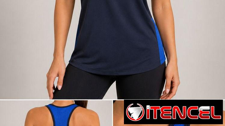 Camisetas y shorts deportivos para mujer