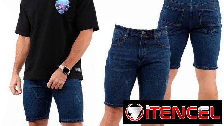 Bermuda de mezclilla de hombre. Tienda Buena Pinta