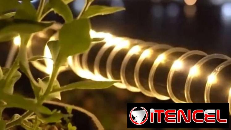 Cadena de luces LED solare