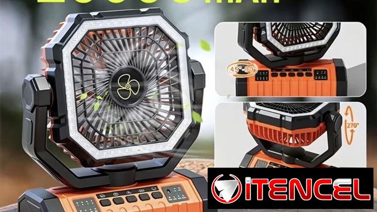 Ventilador recargable