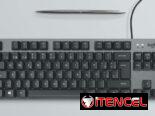 ⌨️Teclado Mecánico Logitech K835 TKL Español Con Cable🔵 Switches Táctiles Azules + Diseño Compacto Para Escritorio🖥️