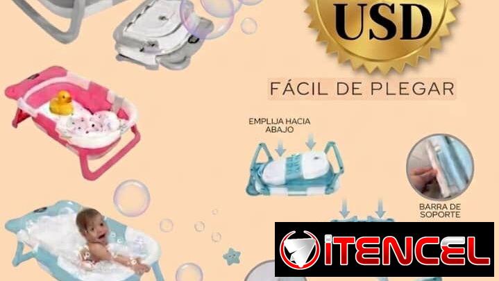 Bañadera Tina plegable.