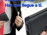 Regala deseos d éxitos c amplia y elegante billetera