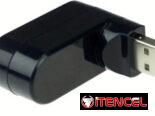 Hub USB Splitter, adaptador 3 puertos USB | Con garantía | videojuegoshabana.com
