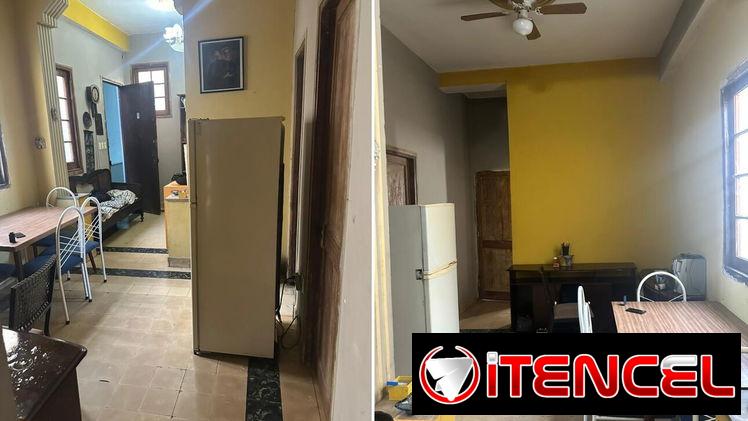 Apartamento interior de tres habitaciones