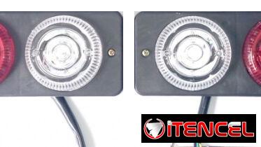 Luces LED Traseras de Posicion/Frenado (“STOPs”) para Triciclos Electricos (Originales del Nippon SE)