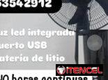 Ventiladores recargables